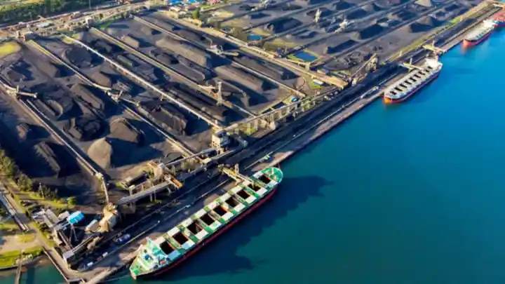 Coal terminal at Richards Bay, South Africa